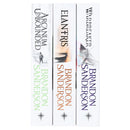 Brandon Sanderson Collection 3 Books Set (Arcanum Unbounded, Elantris and Warbreaker)