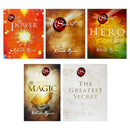 Rhonda Byrne The Secret Series 5 Books Collection Set, Hero, The Power, The Secret, The Magic, The Greatest Secret
