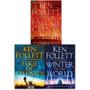 Ken Follett Century Trilogy Series Collection 3 Books Set - Fall Of Giants Winter Of The World  Ed..